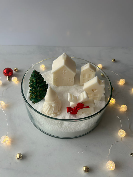 SET CHRISTMAS SNOW EN CRISTAL