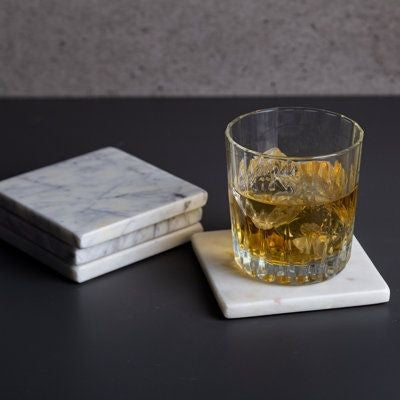 Portavasos en Marmol