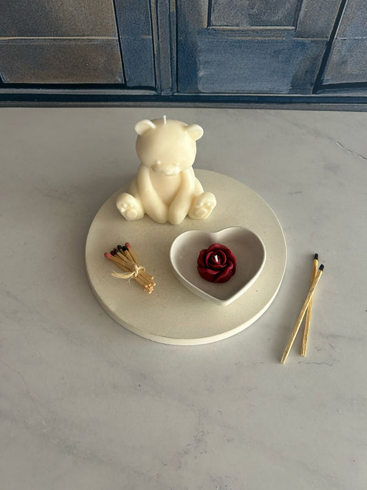 Set Regalo Bear Candle
