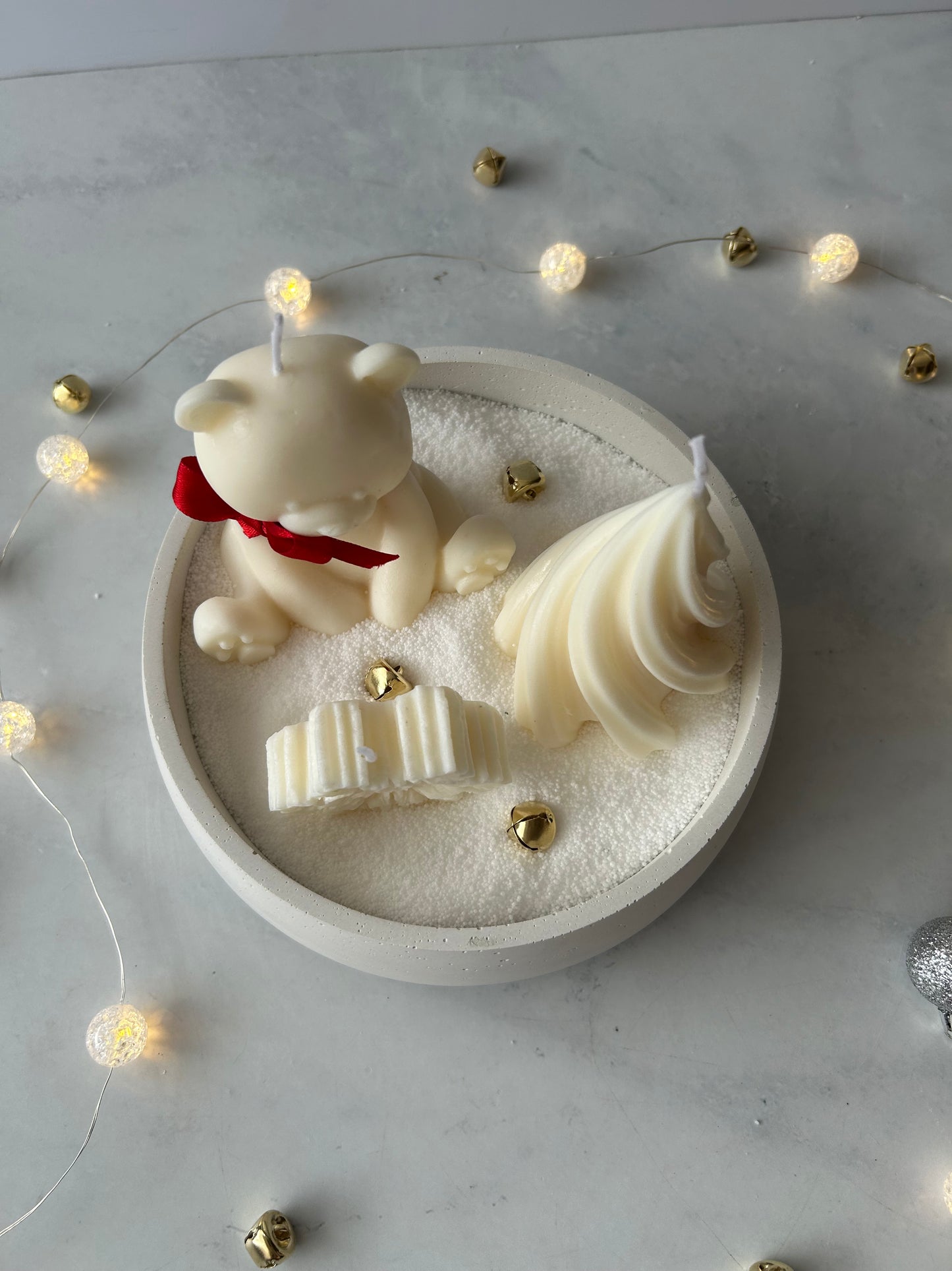 SET CHRISTMAS SNOW EN CONCRETO