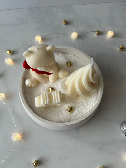 SET CHRISTMAS SNOW EN CONCRETO