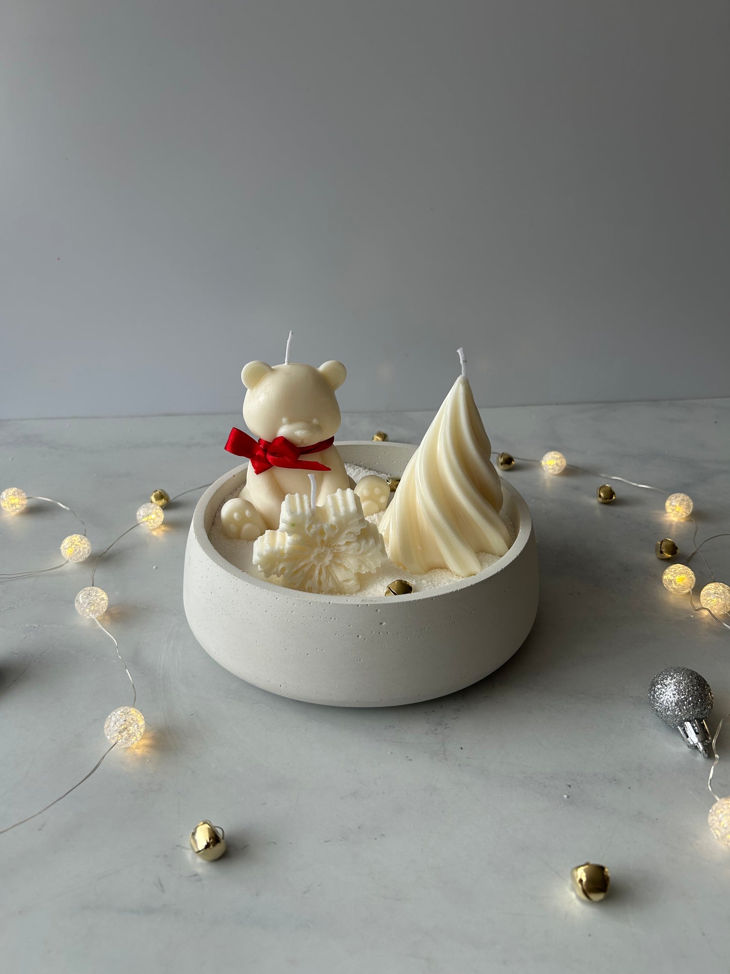 SET CHRISTMAS SNOW EN CONCRETO