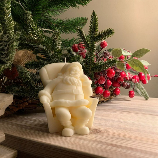 VELA PAPÁ NOEL DURMIENDO