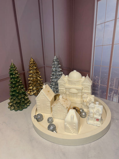 SET CHRISTMAS VILLAGE 2