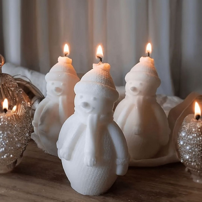 VELA MUÑECO DE NIEVE