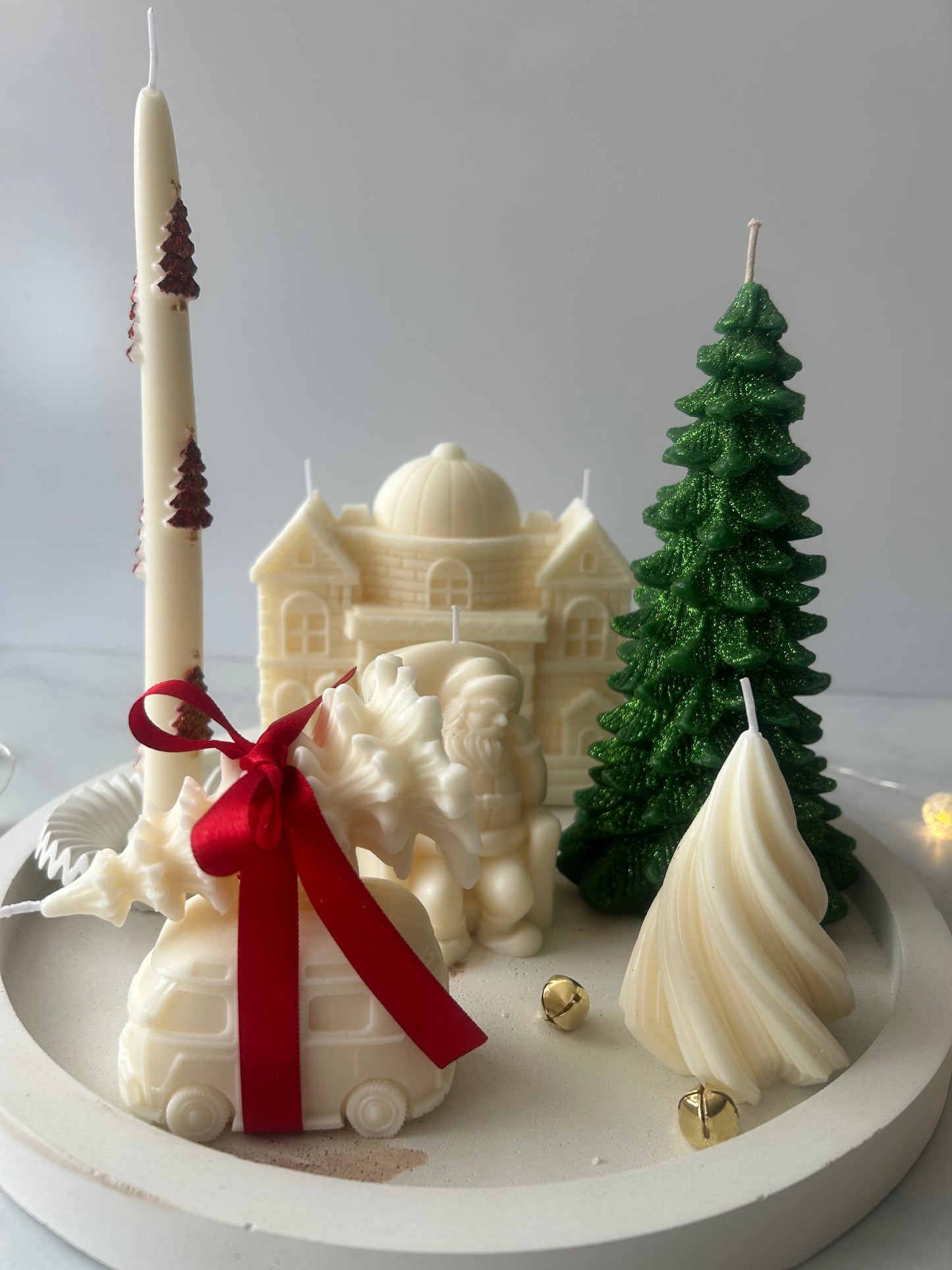 SET CHRISTMAS VILLAGE 1