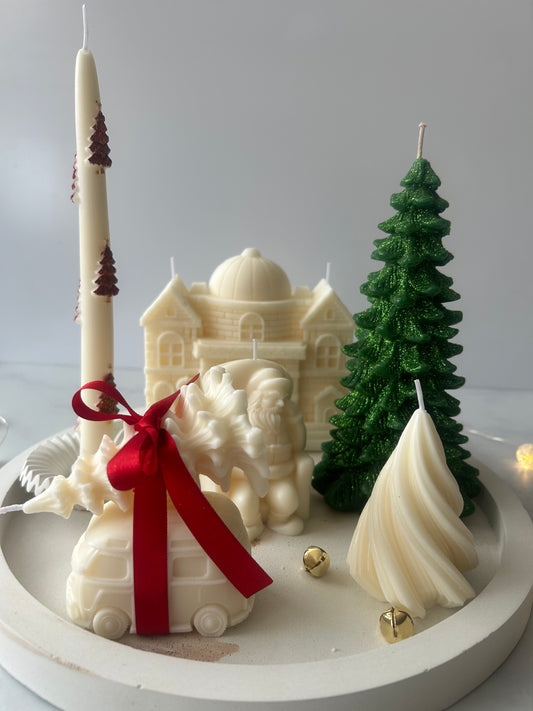 SET CHRISTMAS VILLAGE 1