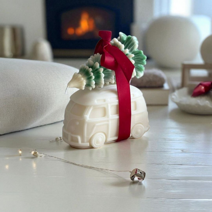 Christmas Car Candle