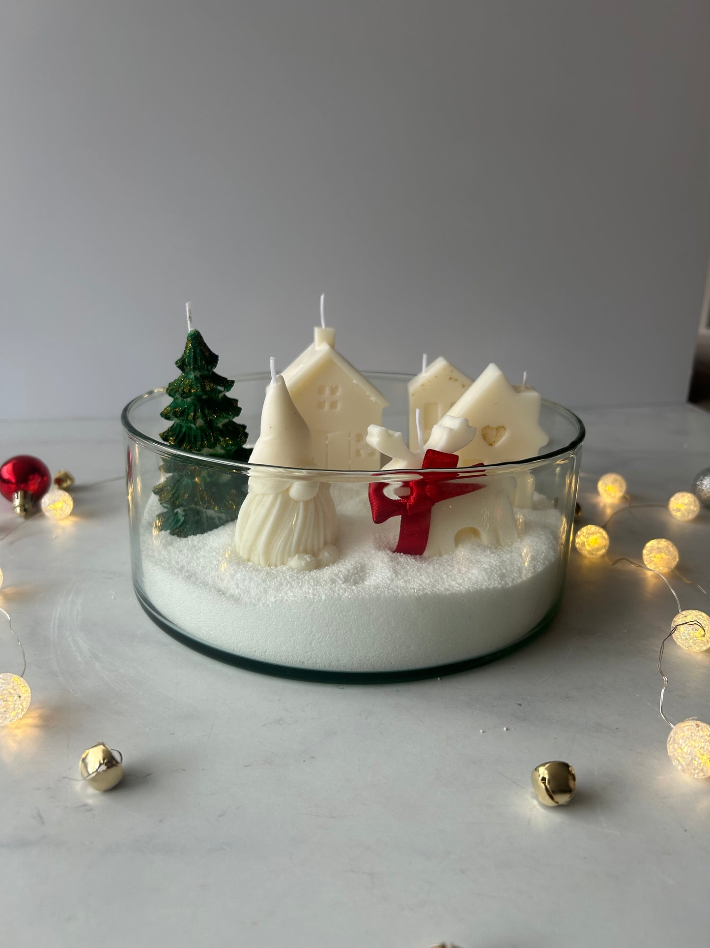 SET CHRISTMAS SNOW EN CRISTAL