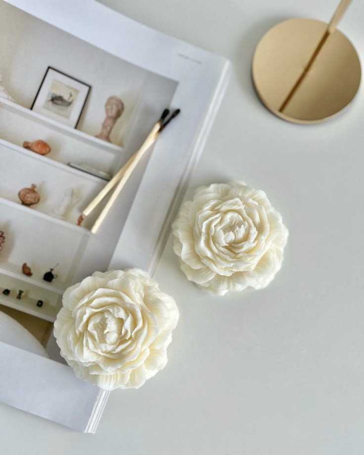 Velas Peonyas