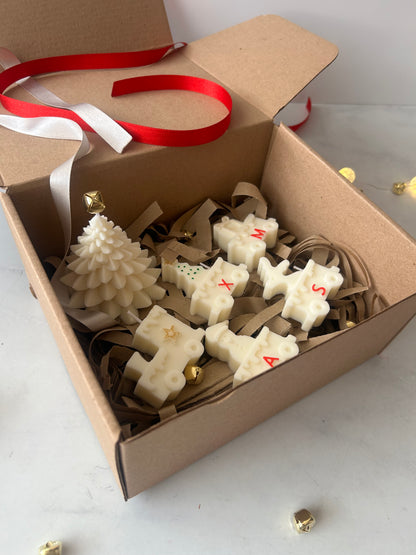 SET REGALO TREN Xmas PETIT 5 VAGONES