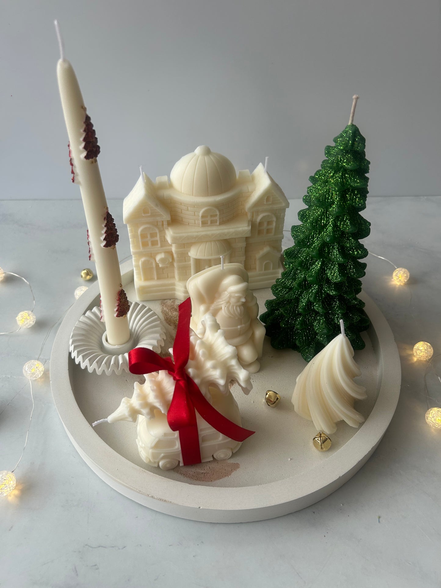 SET CHRISTMAS VILLAGE 1