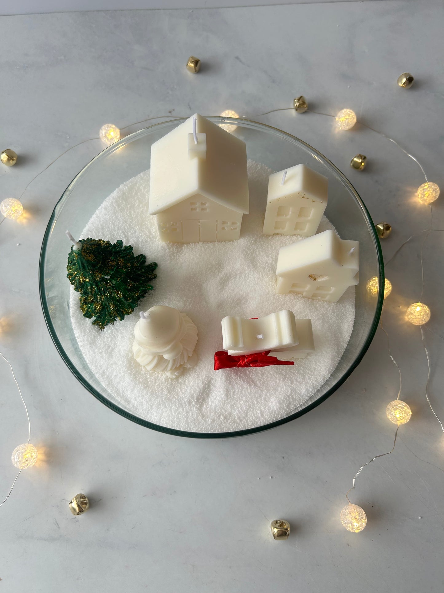 SET CHRISTMAS SNOW EN CRISTAL