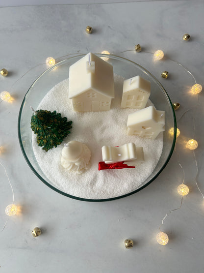 SET CHRISTMAS SNOW EN CRISTAL