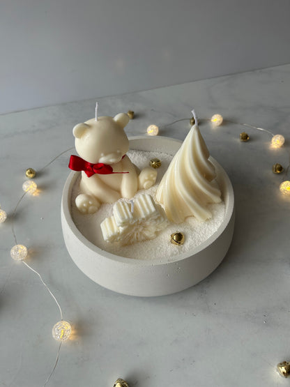 SET CHRISTMAS SNOW EN CONCRETO