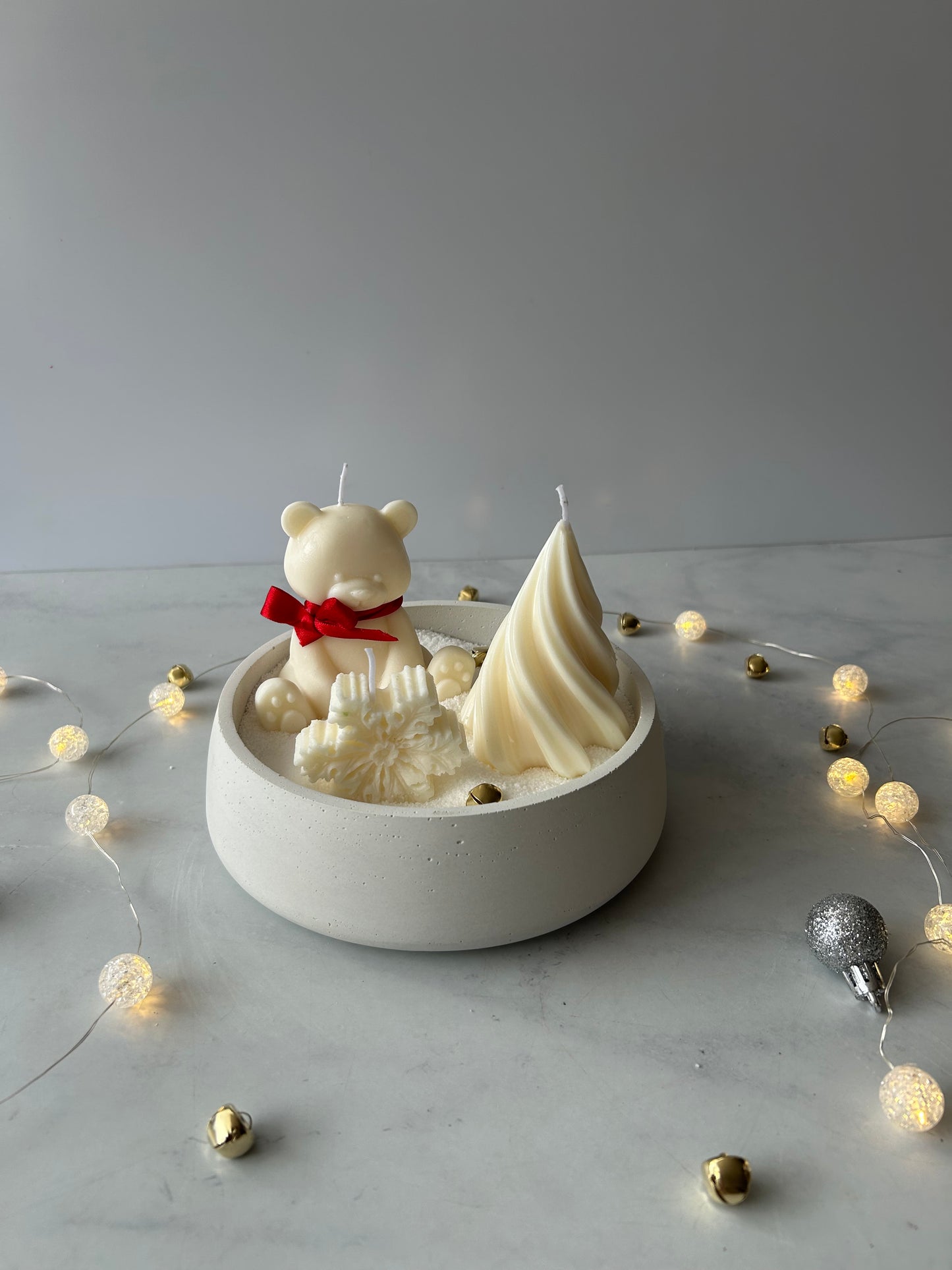 SET CHRISTMAS SNOW EN CONCRETO