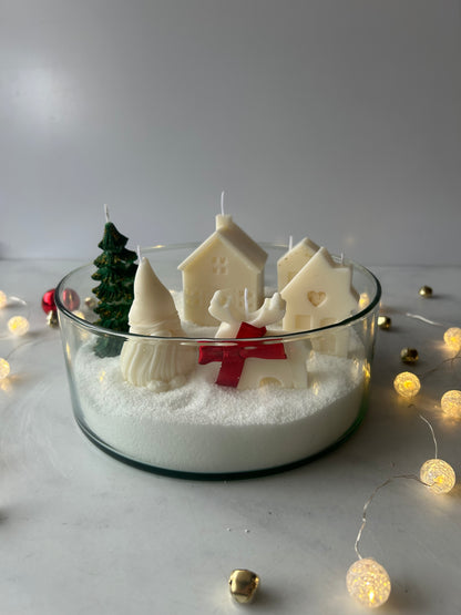 SET CHRISTMAS SNOW EN CRISTAL