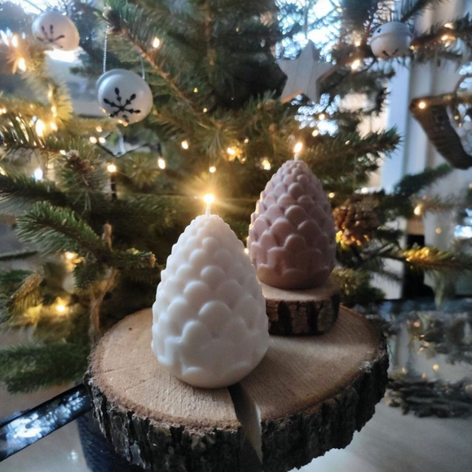 VELA PIÑA DE NAVIDAD 1