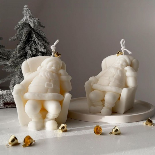 VELA PAPÁ NOEL DURMIENDO