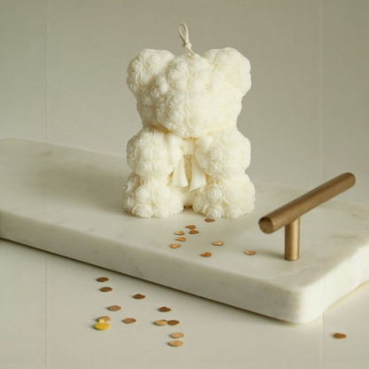 ROSE BEAR CANDLE